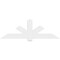 Ekena Millwork Kennewick Architectural Grade PVC Gable Bracket, 72"W x 24"H x 2"D x 6"F, 8/12 Pitch GBP072X24X0206KEN00 - alternate 4